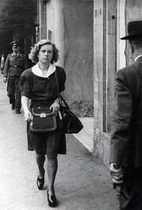 Andrée Geulen a német megszállás idején