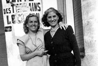Andrée Geulen (bal oldalon) Ida Sternóval