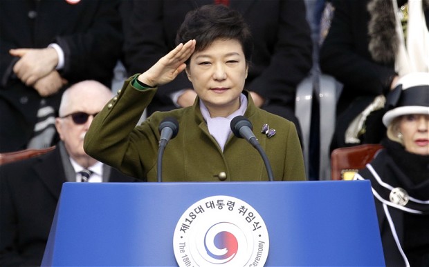Park Guen-Hye miniszterelnök