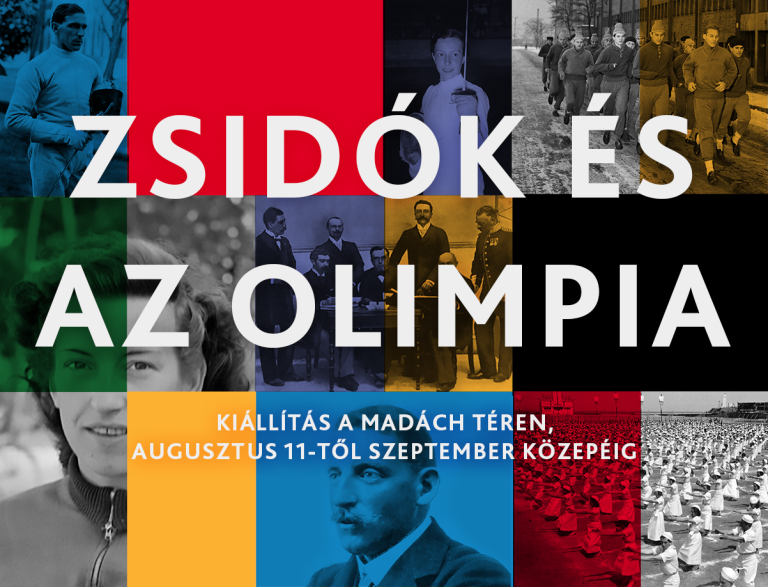 Zsidók és az olimpia – kiállítás a Madách téren