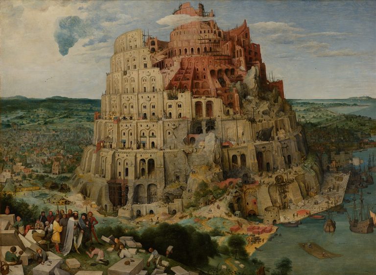 A hetiszakasz földrajza: Bábel tornya (Noách)