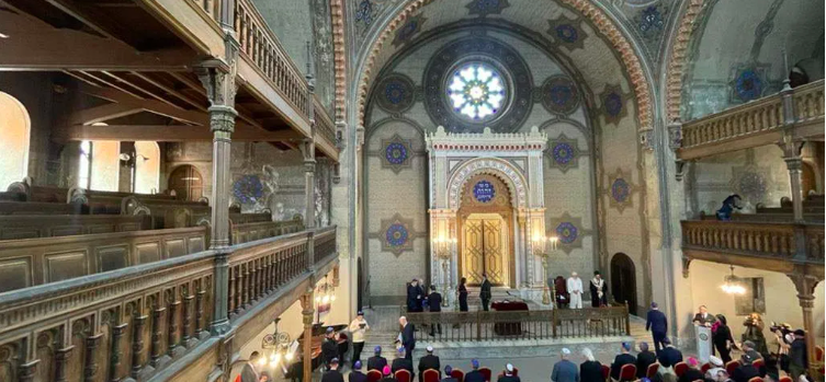 Újra megnyitották a felújított temesvári zsinagógát