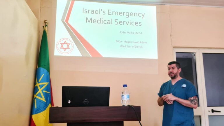 Izraeli orvosok segítenek Etiópiában