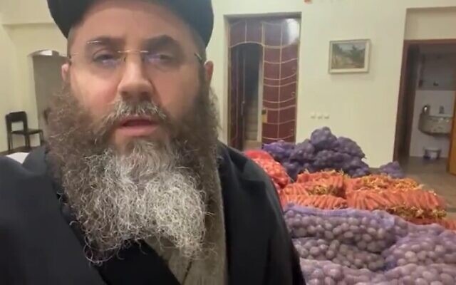 Josef Itzhak Wolff rabbi visszatér Herszon városába (Videó)