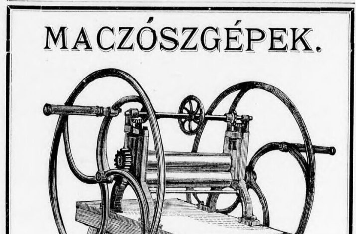 Így nézett ki egy maceszkészítő gép 1895-ben